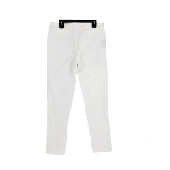 Derek Lam White Denim Ankle Jeans Sz 4 Mid Rise Slim Leg - Picture 2 of 3